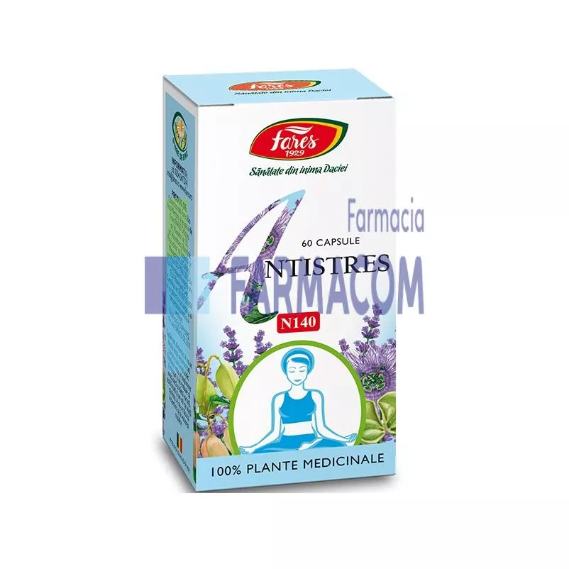 ANTISTRES * 60 CPS  FARES, [],farmacom.ro