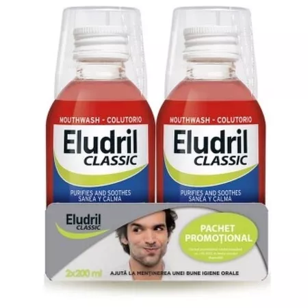 APA DE GURA ELUDRIL * 200 ML 1+1 GRATIS 3497, [],farmacom.ro