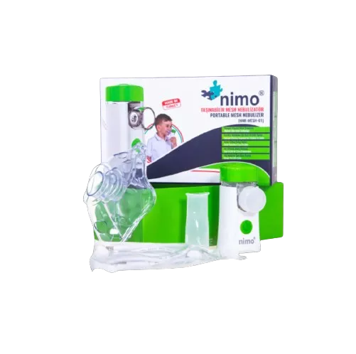 APARAT AEROS NEBULIZ PORTABIL CU MEMBRANA TITAN  HNK-MESH-01, [],farmacom.ro