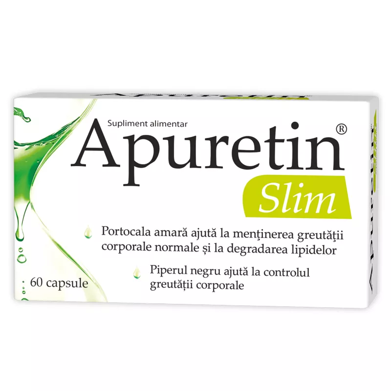 Apuretin Slim, 60 capsule, Zdrovit, [],farmacom.ro