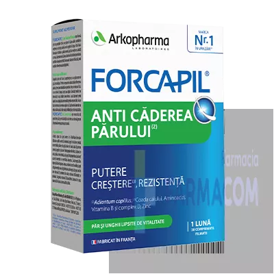 ARK FORCAPIL ANTI CADEREA PARULUI * 30 CPR FILM, [],farmacom.ro