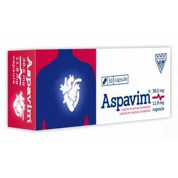 Aspavim, 36.2 mg, 50 capsule, Vim, [],farmacom.ro