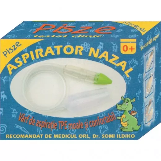 ASPIRATOR NAZAL CU ASPIRATIE BUCALA PISZE02, [],farmacom.ro