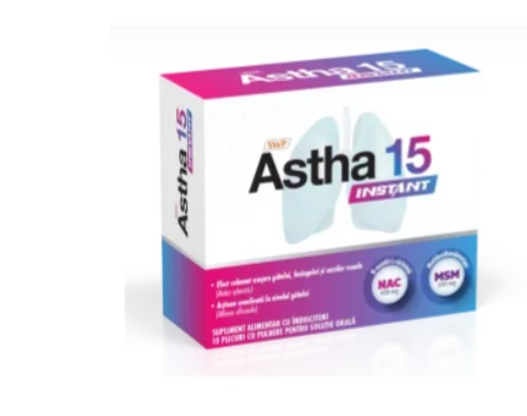 Astha 15 Instant, 10 plicuri, Sun Wave Pharma, [],farmacom.ro