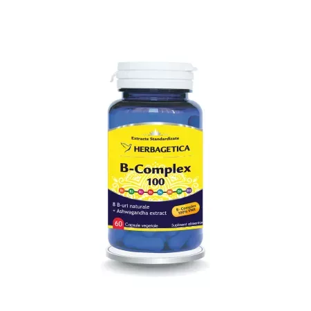 B COMPLEX 100 * 60 CPS HERBAGETICA