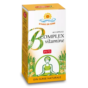 B COMPLEX  VITAMINE NAT * 60 CPS  FARES, [],farmacom.ro