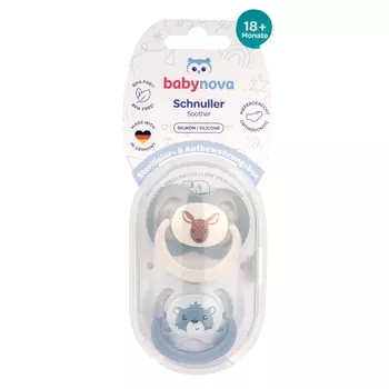 BABY NOVA SUZETE ORTODONTICE DECOR INEL TALIA 3 + STERIBOX*2 BUC 20006