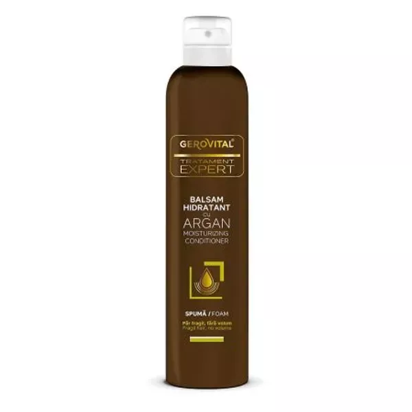 Balsam spuma hidratant cu argan, Gerovital * 200 ml 37770, [],farmacom.ro