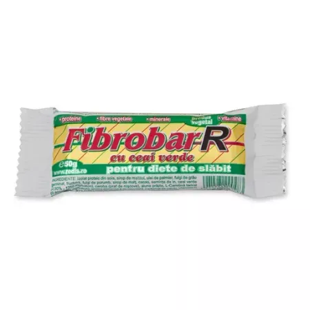BATON FIBROBAR CU CEAI VERDE * 50 G