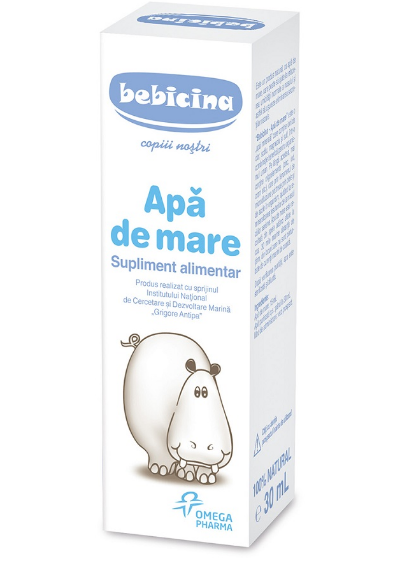 BEBICINA APA DE MARE * 30 ML PERRIGO, [],farmacom.ro