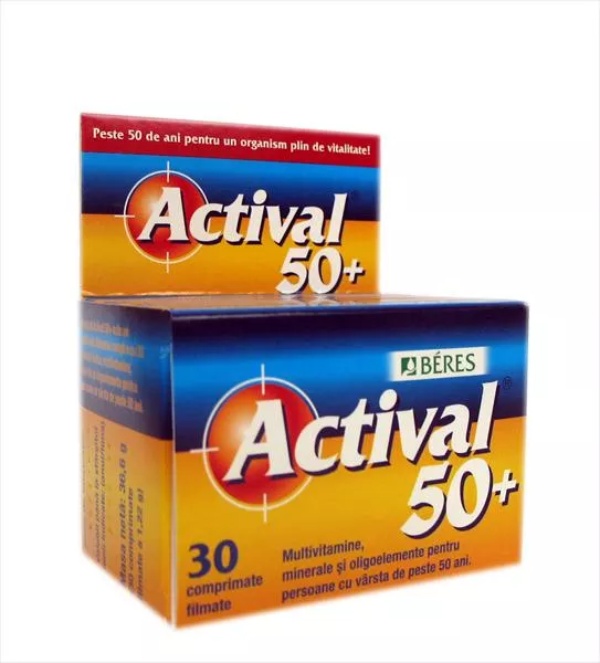 BERES ACTIVAL 50 +, [],farmacom.ro