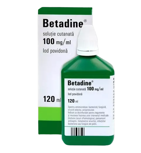 BETADINE 10% SOL EXT * 120 ML, [],farmacom.ro