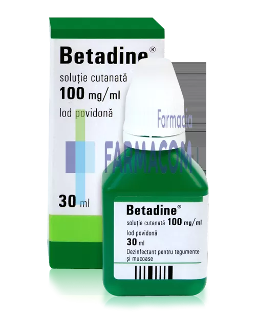 BETADINE 10% SOL EXT * 30 ML, [],farmacom.ro