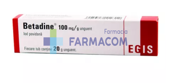 Betadine unguent, 20 g, Egis, [],farmacom.ro