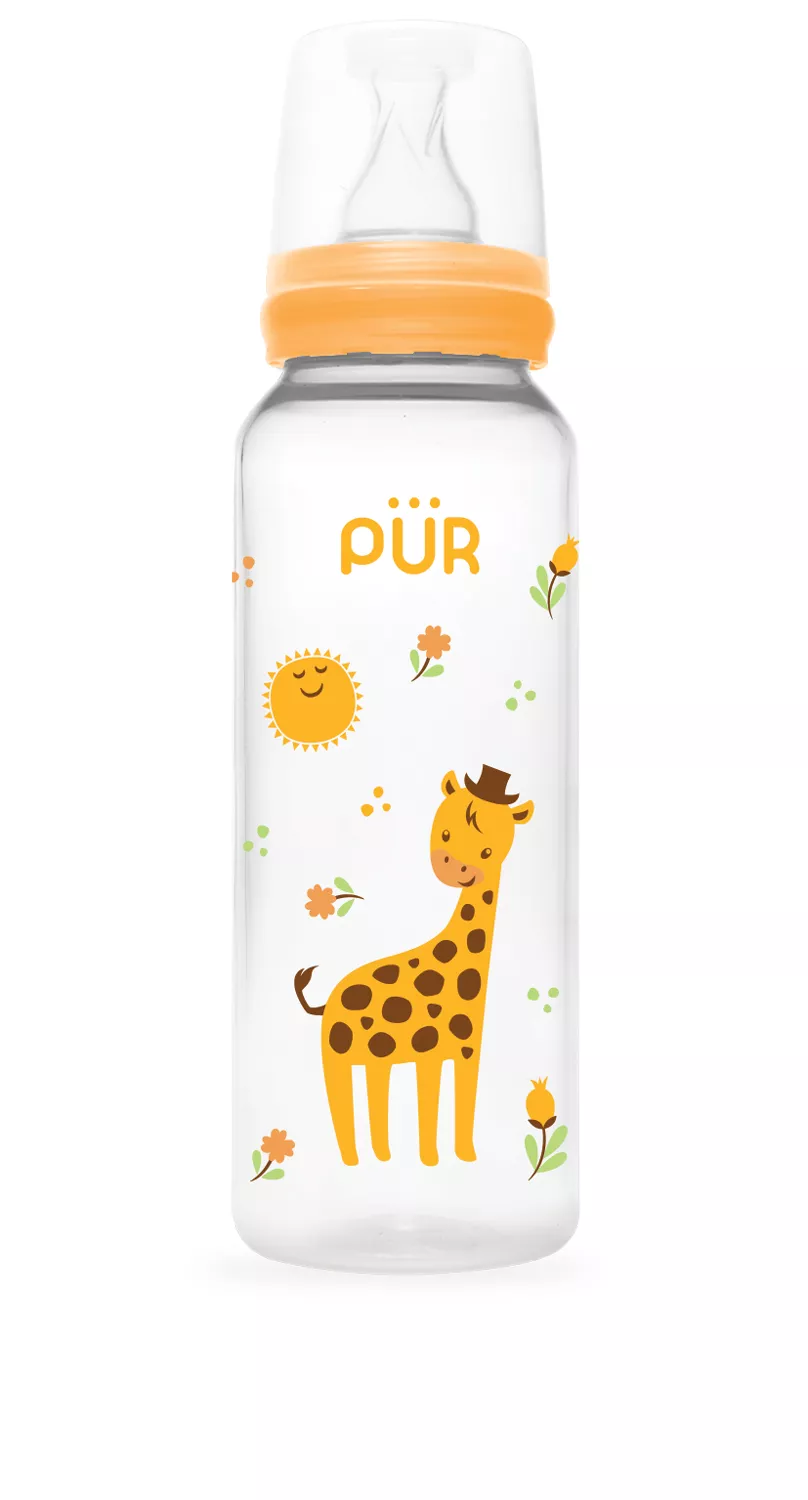 BIBERON CU DESEN 3+ LUNI PUR * 250 ML  9013, [],farmacom.ro