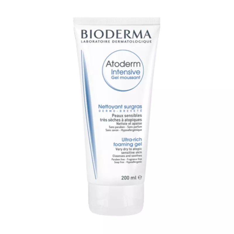 BIODERMA ATODERM INTENSIVE GEL SPUMANT, 200 ML, [],farmacom.ro