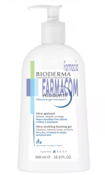BIODERMA ATODERM INTENSIVE GEL SPUMANT * 500 ML 9757, [],farmacom.ro