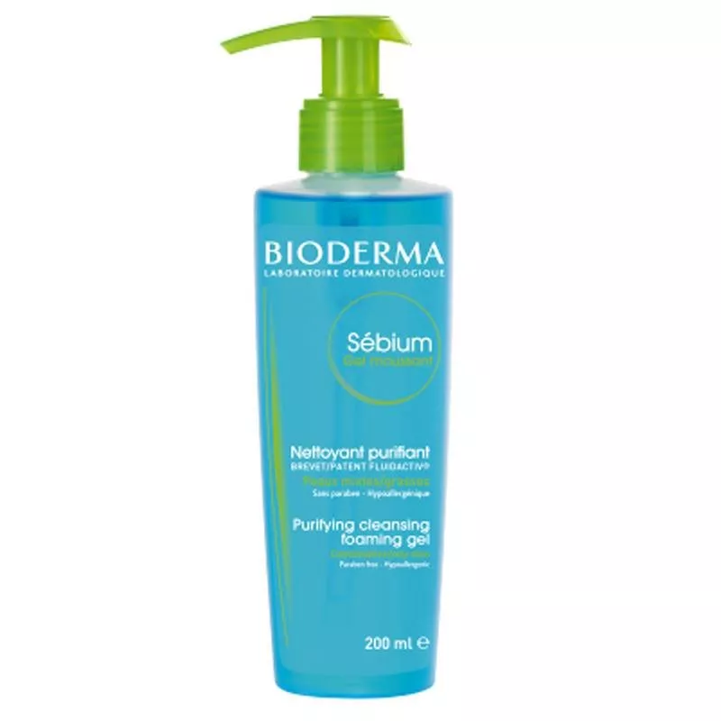 Bioderma Sebium gel spumant, 200ml, [],farmacom.ro