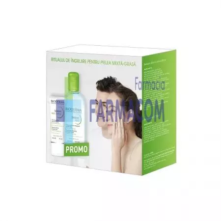 BIODERMA SEBIUM MAT CONTROL * 30 ML+SEBIUM H2O * 250 ML