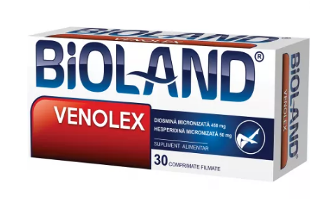Bioland Venolex, 30 comprimate, Biofarm, [],farmacom.ro