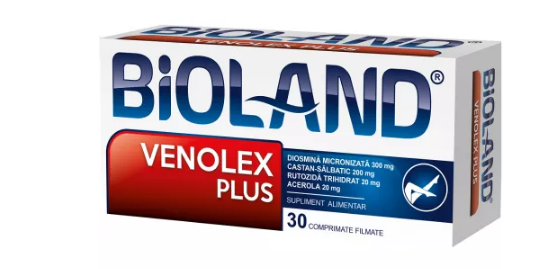 BIOLAND VENOLEX PLUS * 30 COMPRIMATE FILMATE BIOFARM, [],farmacom.ro