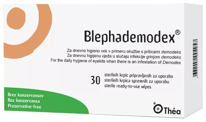 BLEPHADEMODEX SERVETELE STERILE  * 30 BUC