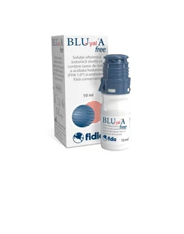 Blu Yal A 0.15% solutie oftalmica, 10 ml, Fidia, [],farmacom.ro