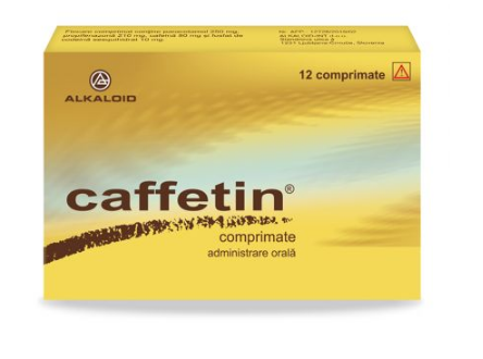 CAFFETIN * 12 CPR, [],farmacom.ro