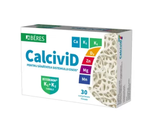 Calcivid 7, 30 comprimate, Beres, [],farmacom.ro