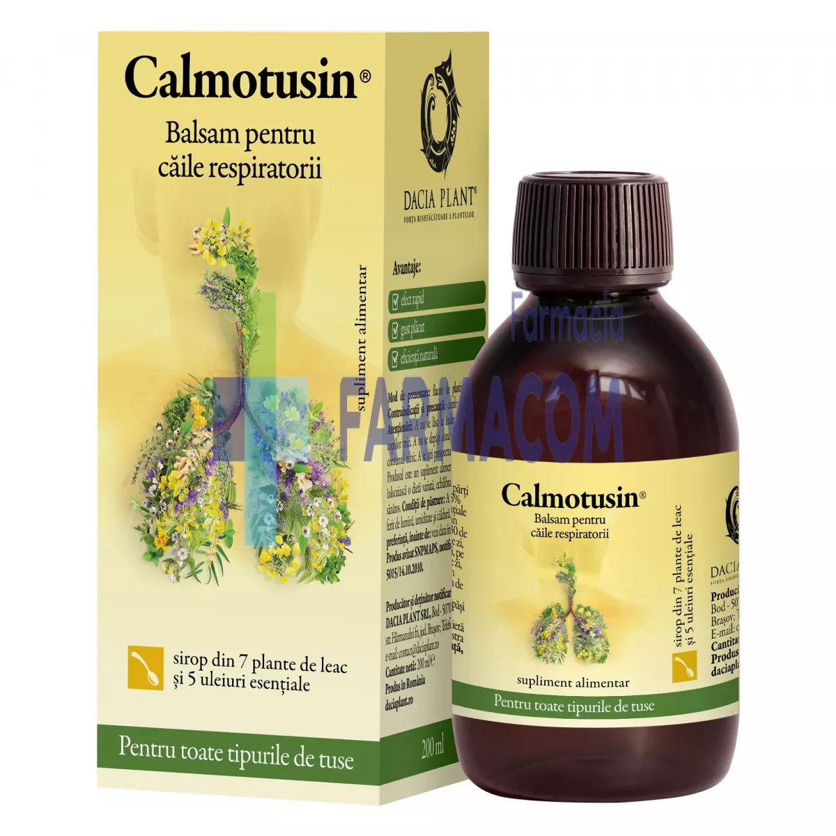 CALMOTUSIN * 200 ML DACIA PLANT, [],farmacom.ro