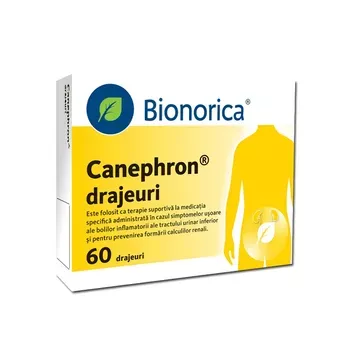 CANEPHRON * 60 drajeuri, BionoricaRG, [],farmacom.ro