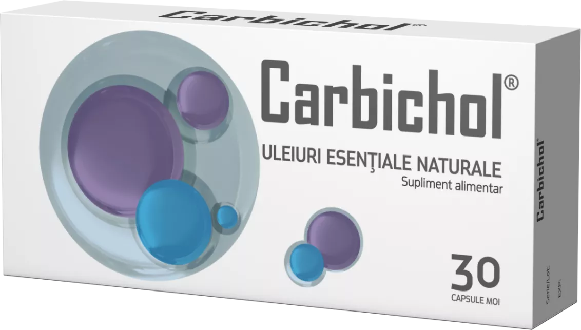 Carbichol, 30 capsule moi, Biofarm, [],farmacom.ro