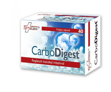 Carbodigest, 40 capsule, FarmaClass, [],farmacom.ro