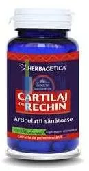 Cartilaj de Rechin, 60 capsule, Herbagetica, [],farmacom.ro