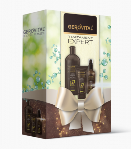 CASETA GEROVITAL EXPERT ARGAN: SAMPON HIDRATANT+MASCA+ULEI HIDRATANT 44670, [],farmacom.ro
