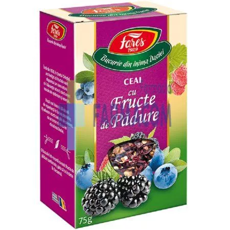 CEAI CU FRUCTE DE PADURE * 75 G FARES, [],farmacom.ro