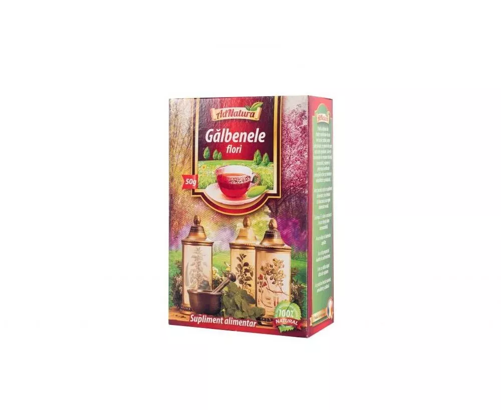 CEAI GALBENELE FLORI * 50 G ADNATURA, [],farmacom.ro