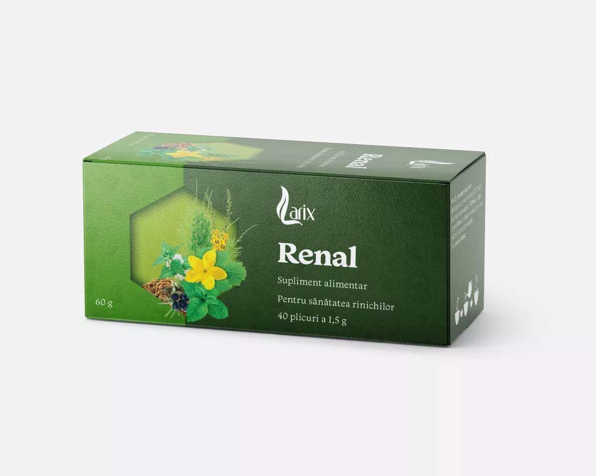 CEAI RENAL * 40 PLIC LARIX, [],farmacom.ro