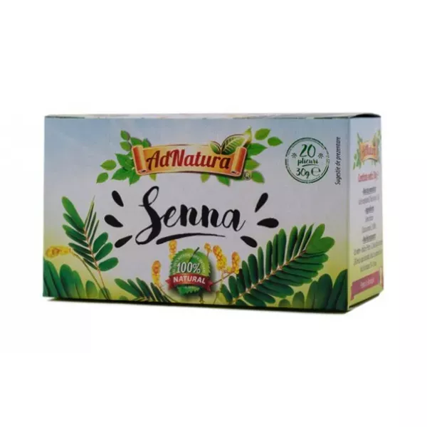 CEAI SENNA FRUNZE * 20 PLIC ADNATURA, [],farmacom.ro