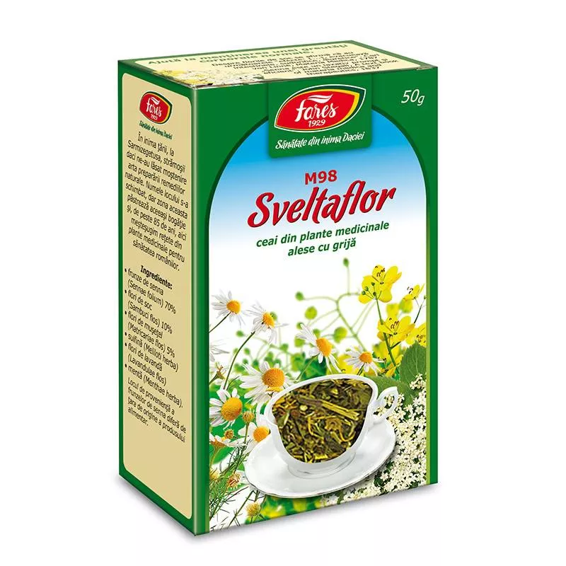 CEAI SVELTAFLOR, 50G, FARES, [],farmacom.ro