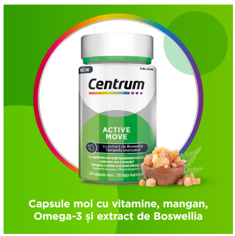 CENTRUM ACTIVE MOVE CU EXTRACT DE BOSWELIA * 30 CPS MOI, [],farmacom.ro