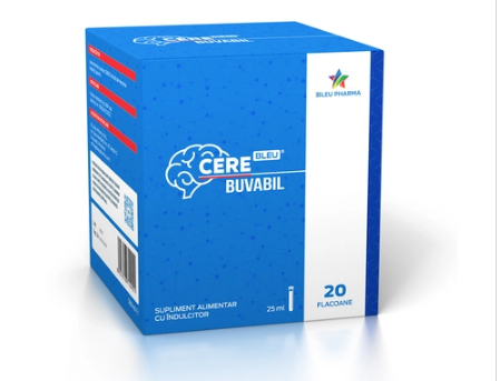 Cerebleu Buvabil, 20 ml solutie x 20 flacoane, Bleu Pharma, [],farmacom.ro