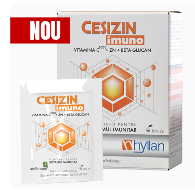 Cesizin Imuno, 10 plicuri, Hyllan Pharma, [],farmacom.ro