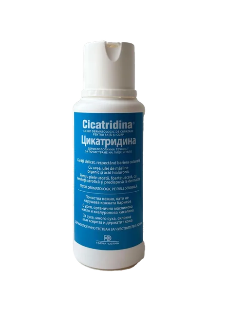 CICATRIDINA LICHID DERMATOLOGIC * 250 ML 2115, [],farmacom.ro