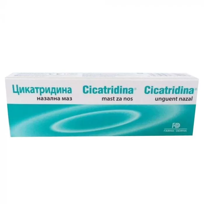 CICATRIDINA UNGUENT NAZAL * 15 G, [],farmacom.ro