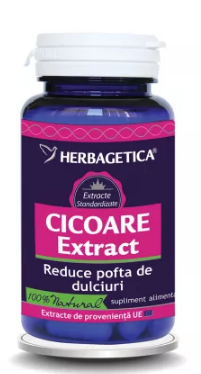 CICOARE EXTRACT * 60 CPS HERBAGETICA, [],farmacom.ro