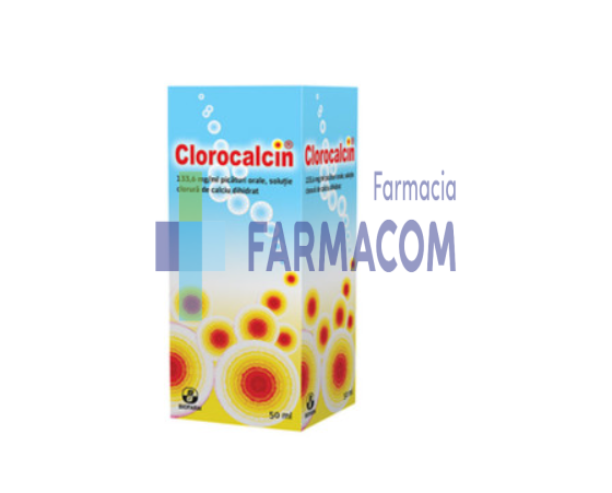 CLOROCALCIN SOL * 50 ML, [],farmacom.ro