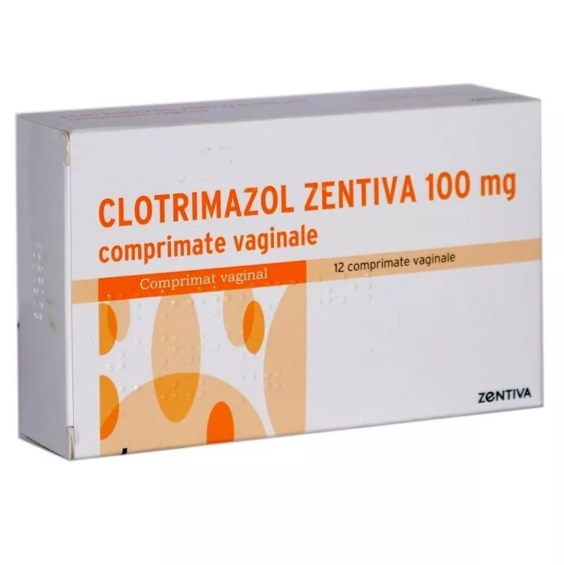 CLOTRIMAZOL 100 MG *12 CPR VAG ZENTIVA, [],farmacom.ro