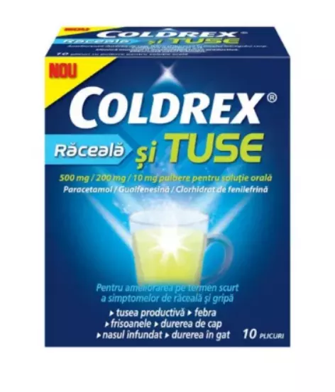 COLDREX RACEALA SI TUSE * 10 PLIC PERRIGO