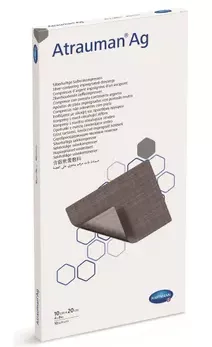 COMPRESE ATRAUMAN AG CU UNGUENT NEUTRU 10CM/20CM*10BUC 499575